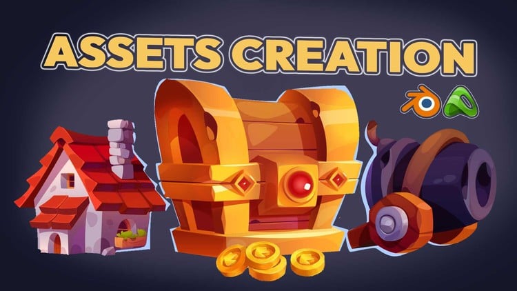 Game Asset Creation: Modeling & Texture Painting in Blender