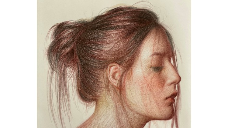 Master The Portrait Drawing Using Colour Pencils Series-2