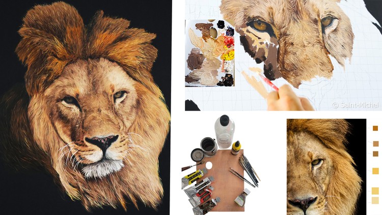 Master the Art of Lion Painting