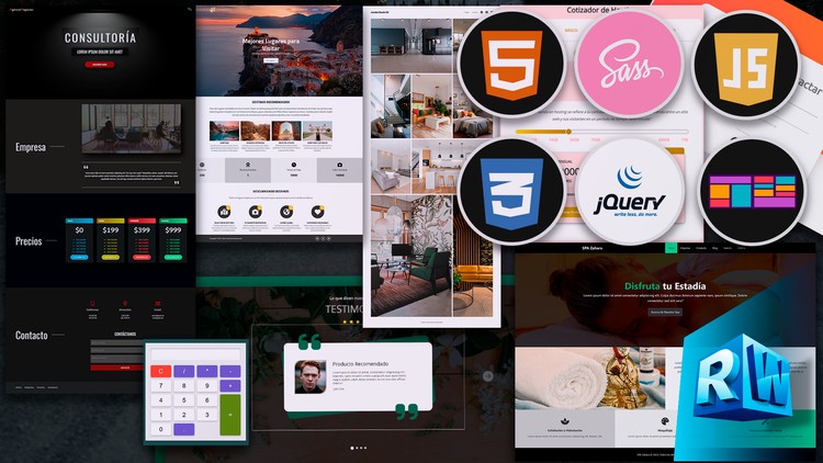 Desarrollo Web Moderno con HTML5, CSS3 y Javascript 2025
