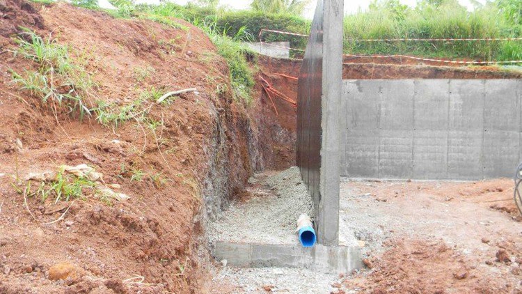 Modélisation d'un mur de soutènement en béton armé