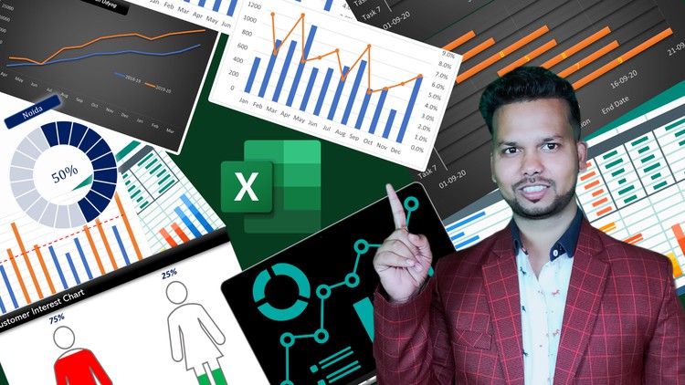 Microsoft Excel Dashboard, MIS and Data Analysis Masterclass