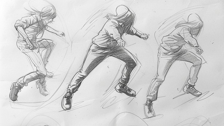 Dessiner des poses dynamiques: Exercices pratiques