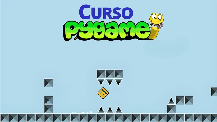 Crea Geometry Dash con python y pygame