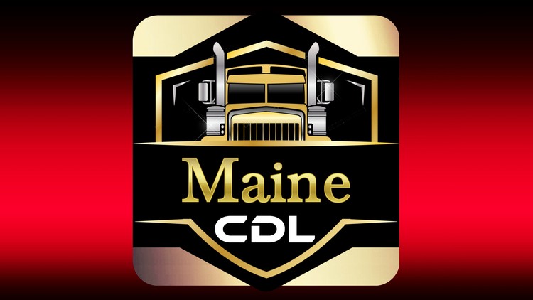 Maine Commercial Driver's License CDL Practice Tests w/Labs