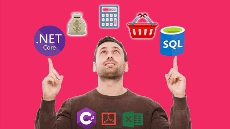 Live Accounting App by C# .NET Core in Windows Forms and SQL