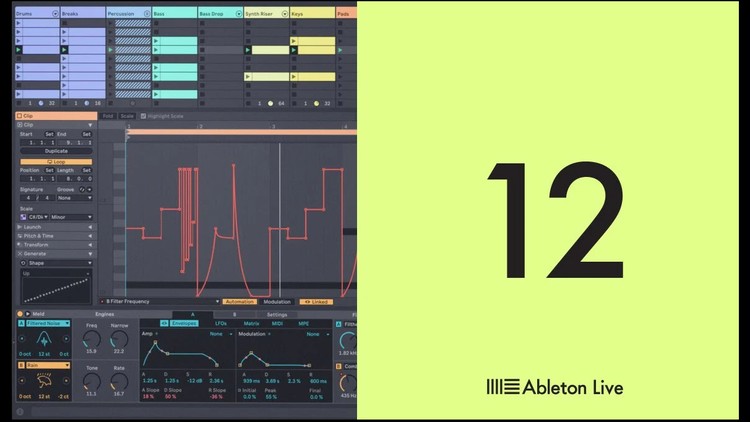 Ableton Live 12 - Iniciação à Música Eletrónica
