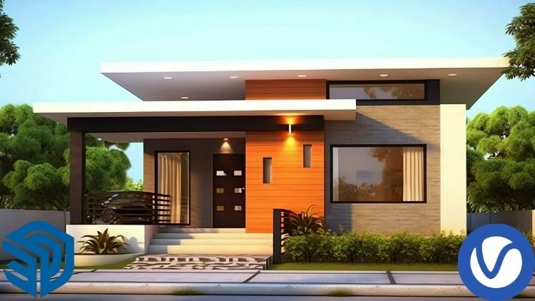 3Bedrom Bungalow SketchUp from basic to advance Free version - Coupon