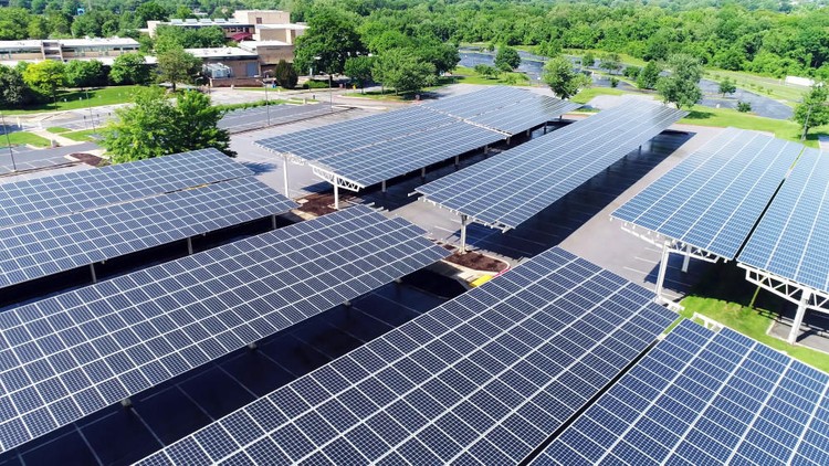 Formation étude complète d'une ombrière photovoltaïque