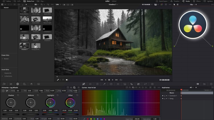 Complete Davinci Resolve 20 Bootcamp - Fusion - Particles