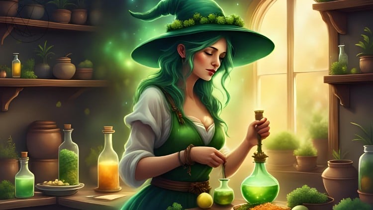 Green Witch: Working with Magical Herbs
