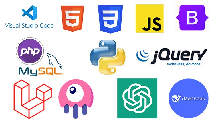 Full-Stack HTML CSS JS PHP PYTHON LARAVEL LIVEWIRE AI