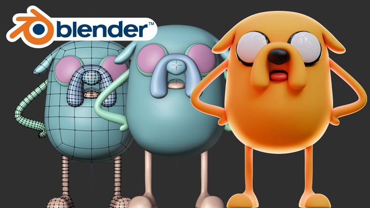 Apprendre Blender : Modéliser de personnage cartoon en 3D