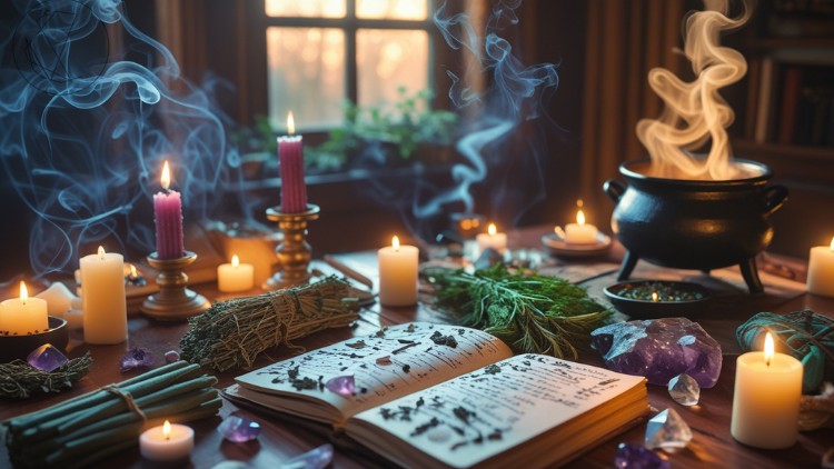 Folk Magick for Beginners: Spells, Rituals & Traditions