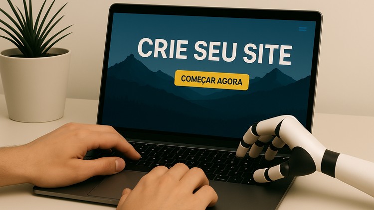 Crie um Site com IA em Minutos (Sem Programar)