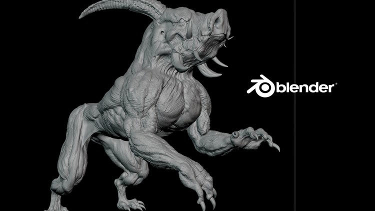 Learn How To Sculpt Creatures In Blender