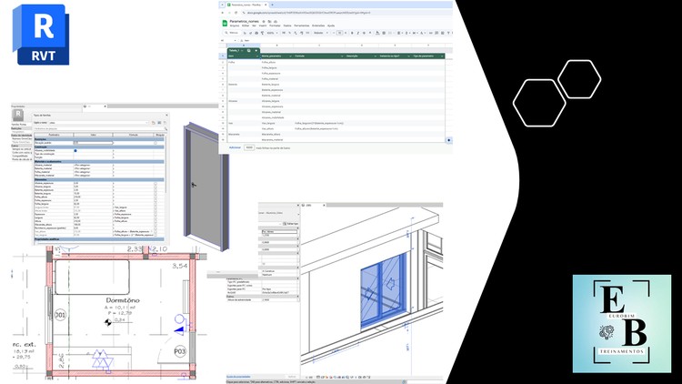 Revit 2026 - Criação de famílias para arquitetura em BIM