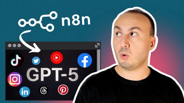 Automatise tes réseaux sociaux avec GPT-5 et n8n (2025)